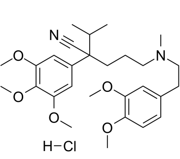 Gallopamil HCl (Methoxyverapamil) 16662-46-7